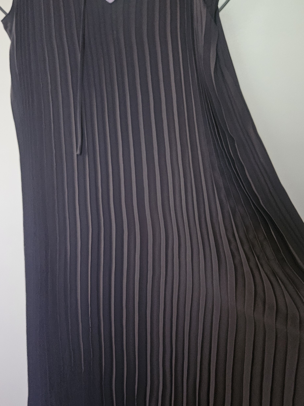Reitmans Black Pleated Skater Dress
